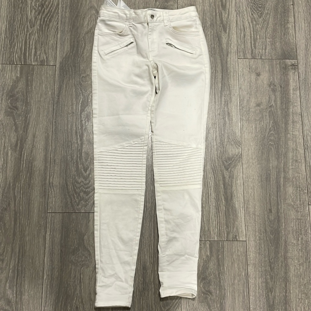 Zara white jeans